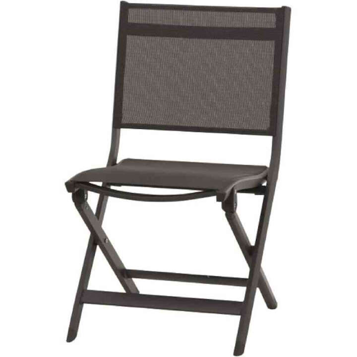 SIENA GARDEN Tesoro Klappstuhl, matt-anthrazt